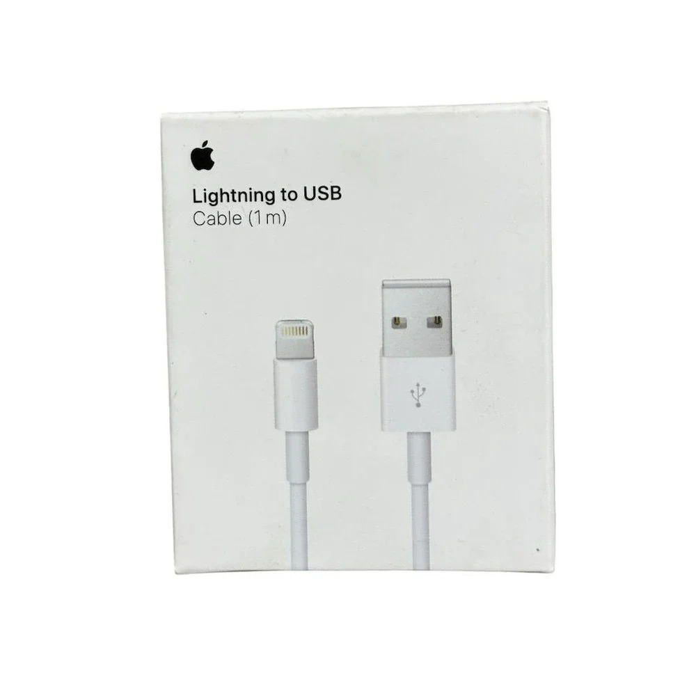 Apple Lightning to USB Cable 1m White MFi‎ Certified for iPhone/iPad/iPod